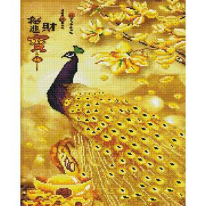 금전공작 (캔버스형) 보석십자수 40x50