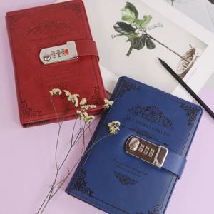 빈티지 비밀 잠금 일기장 2colors