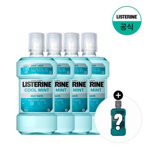 쿨민트 마일드 750ml x4+(증정)250ml 랜덤(마일드)