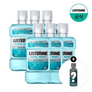 쿨민트 마일드 250mlx6+(증정)100ml 랜덤(마일드)