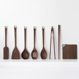 블랙월넛 조리도구세트 북미산 나무 조리도구 8P 키친툴 주방조리도구