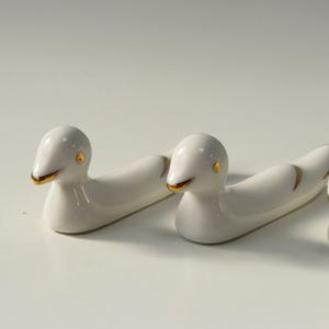 국산 24k 골드라인 오리수저받침 1p