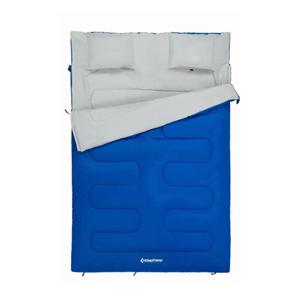 3계절 감성 면 2인용 옥시즌 250D 침낭 BLUE KS3143 (베개 포함)