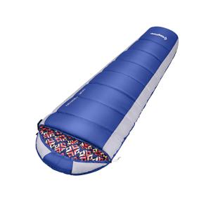 3계절 면 감성 패턴 데져트 300 침낭 BLUE KS2023 1인용