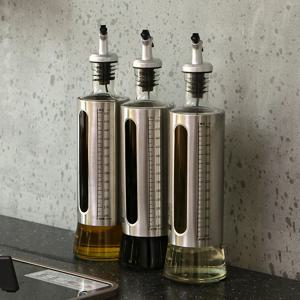 [브랜드위크] 더 쉐프 304스텐 오일병 500ML x 3개 +스티커(CMO0003SA)
