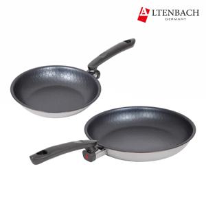 울트라콤보 통5중 IH인덕션 프라이팬 2종세트 (F22 + F28)
