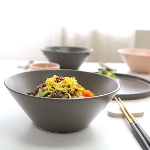 1+1 국내산 한식기 도자기 면기 우동기 라면기 3color