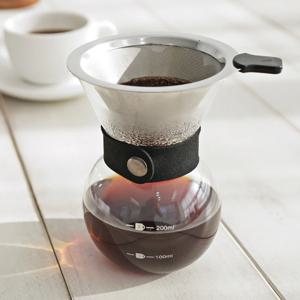 커피 스텐 드리퍼 핸드드립 세트 KN-02 250ml