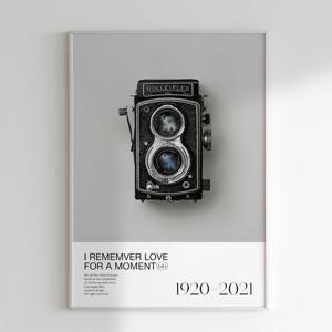 [리퍼] film camera 필름카메라 인테리어 포스터 a2 size