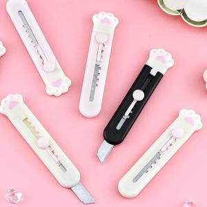 귀여운 고양이 발바닥 커터 칼 3colors