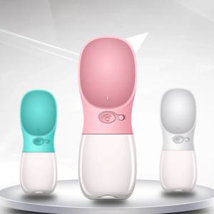 휴대용 원터치 강아지 물병 350ml