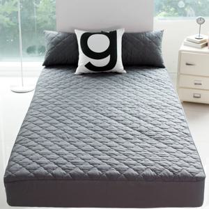 순면 패밀리 침대 누빔 매트리스 커버 S/SS/D/Q/K/LK/ 맞춤 7color