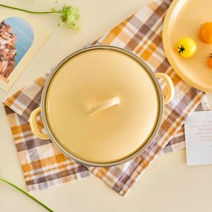 리스 번트 법랑 양수냄비 20cm