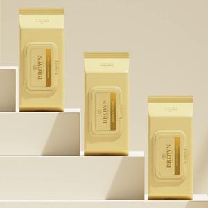 프리미엄 옐로우 아기물티슈 72매 캡 10팩