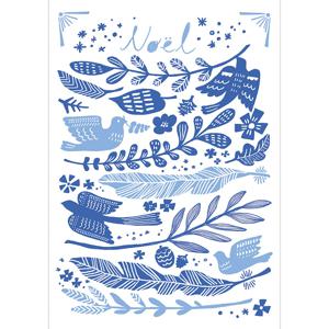 DIY 스크래치 엽서 메리 노엘 14X20cm