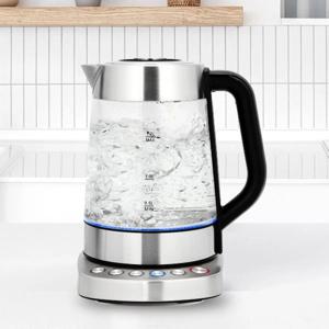 렉스 티메이커 1.7L 무선 티포트 분유포트 전기 유리포트 KP-330
