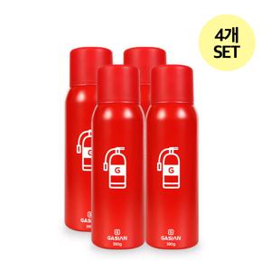 휴대용 캠핑용 차량용 스프레이형 소화기 4개 SET