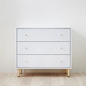 엘리브 골드니스 3단 800 화이트 서랍장