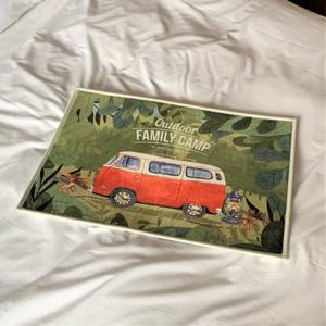 감성 발매트 욕실 주방 화장실 발매트 현관 러그 국내생산 FAMILY CAMP (친환경)