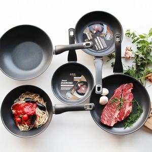 BRK 스마트 다이아몬드 스텐 프라이팬 24cm