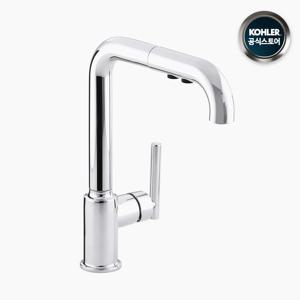 KOHLER 7505T-C4-CP 퓨리스트 싱크대 셀프 교체 주방 수전