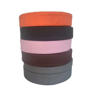 원형 키높이방석 높은 두꺼운 린넨 가죽 레자 큰방석(가죽재질 5colors)