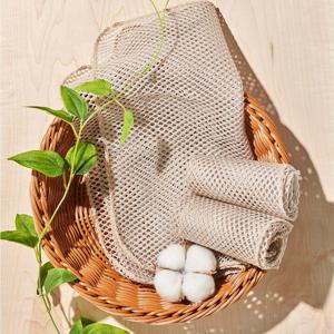 항균 구리 그물망사 수세미(2P) 부드러운