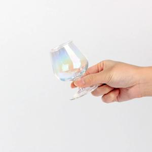 플라즈마 홀로그램 오로라 내열유리 소주잔 소맥잔 브랜디잔 홈파티 유리잔 2P 세트