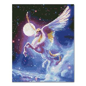 DIY LED 보석십자수 - 밤하늘 유니콘