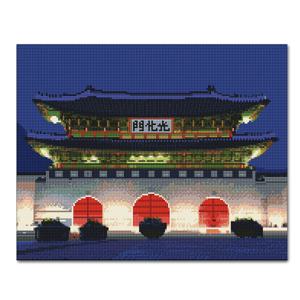DIY LED 보석십자수 - 광화문