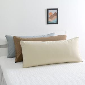 내추럴 코튼 침대 헤드쿠션 커버/대형 등받이/솜미포함 3size 3colors