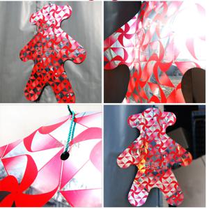 새쫓는기구 조류퇴치 새줄 허수아비 곰돌이