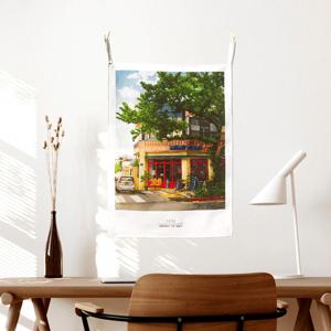 감성  패브릭 포스터 -  제주 전농로