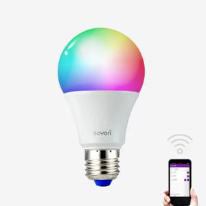 스마트 LED 컬러전구 RGB 무드등 앱연동