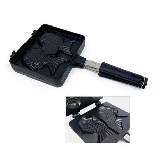 국산 붕어빵팬 2구 간식 붕어빵 틀 후라이팬 양면팬