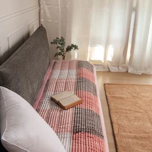 극세사 엠보 3단 4단 쇼파패드 돌쇼파방석 3color