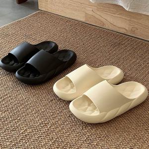 [해외] 꼬임 EVA 슬리퍼 구름 실내화 층간소음 거실화 2colors