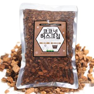 코코허스크칩 파충류 육지거북 소라게 바닥재