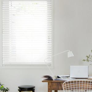 규격사이즈 화이트 우드블라인드