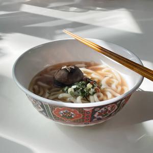 대만 화조 멜라민 그릇 접시 일식 중식 태국 베트남 그릇 /주름면기(대)(5308)