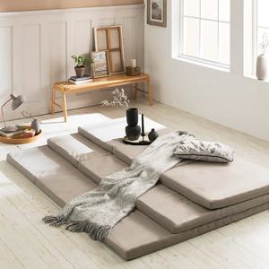 커들리 3단 접이식 50T 매트리스 토퍼 MS SS Q 3중택1