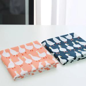 뒤뚱거위 60수 순면 데일리 손수건 2color