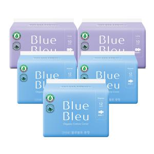 유기농 순면커버 생리대 울트라슬림 중형(12p X 3팩)+대형(10p X 2팩)