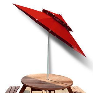 각도조절 꺾임 이층 대형 파라솔