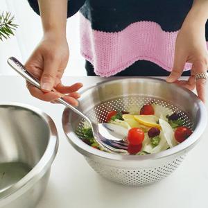 BRK mini 무광 서빙스푼 샐러드스푼 뷔페서빙