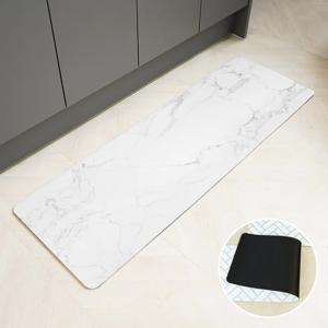 소프트 규조토 발매트 욕실 화장실 주방 매트(L/W) 비앙코카라라
