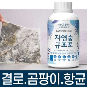 1kg 곰팡이 결로방지 (+붓 증정) 규조토 페인트 셀프 베란다 벽지 항균 단열 친환경