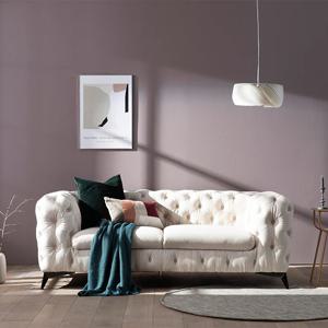 [할인쿠폰] 체스터필드 3인 소파(에어레더 베이지)