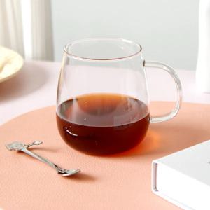 버츄오 라떼 내열머그컵 480ml 2P 손잡이 유리컵 커피컵 홈카페