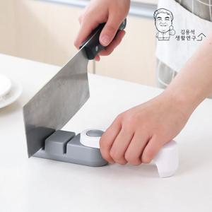 심플 칼갈이 주방 캠핑 미니 핸디형 샤프너 칼연마기